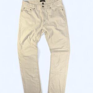 Banana Republic beige slim fit Corduroy chino trousers 34X34 Men’s